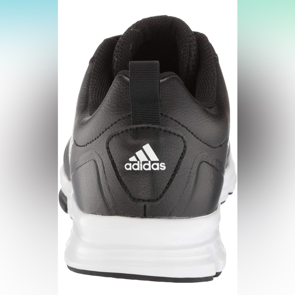 Adidas Men’s Baseball Shoes Black White 10.5 - Picture 4 of 8